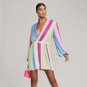 RETROFETE Gabrielle Sequin Dress NWT